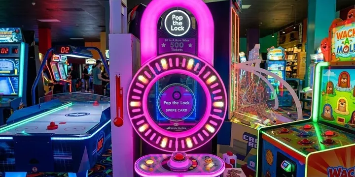 아들과 함께 5분 만에 만든 첫 아케이드 게임, Pop the Lock